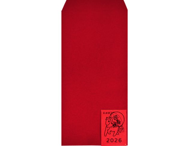 REW-17999 紅觸感紅包袋(10入)