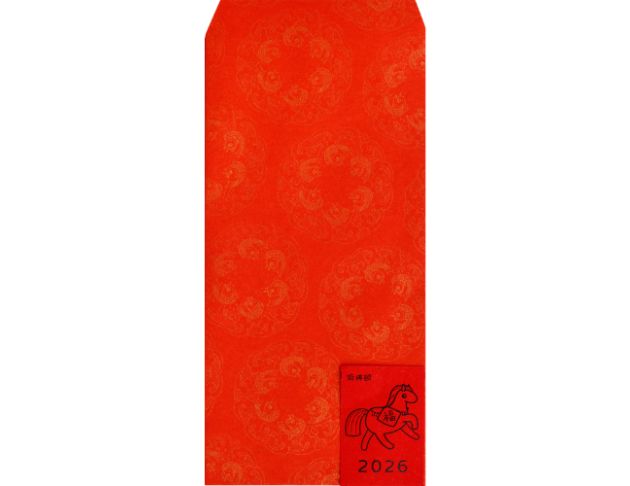 REW-17997 朱鯉魚紅包袋(10入)