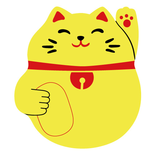 C130-2 大造型PP瓦楞板-印刷 FPG招財貓