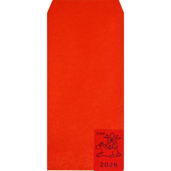 REW-70FW 中式鳳尾紙紅包袋(15入)