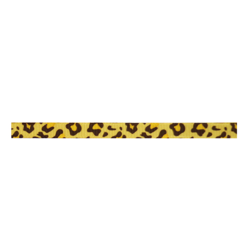 D5003A~F 豹紋緞帶 (寬1cm)